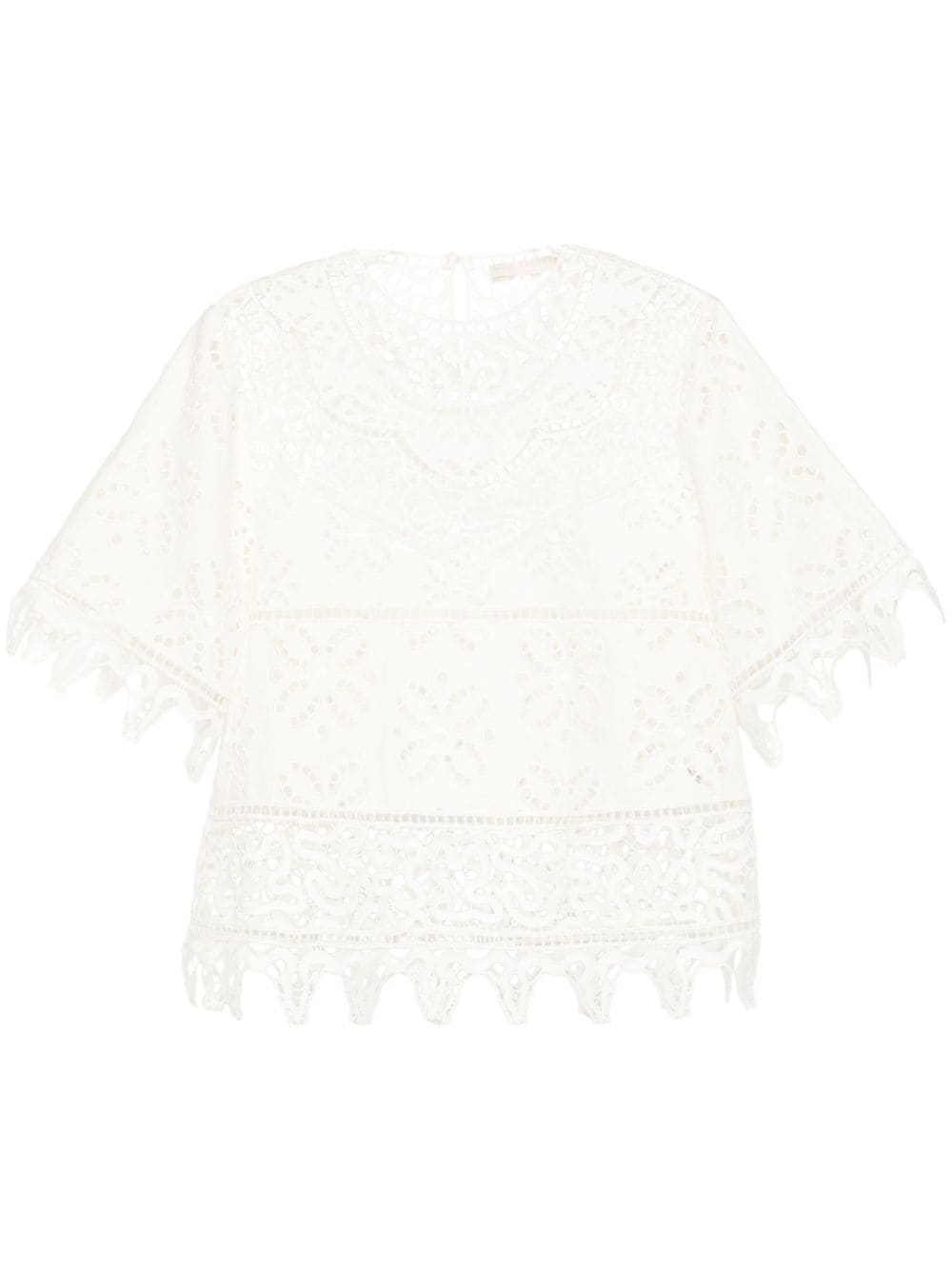 Ulla Johnson
Blusa 아리아 in pizzo sangallo